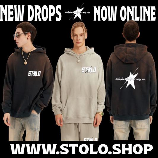 Elevate Your Style with Stolo's Baggy Jogger and Hoodie Sets
