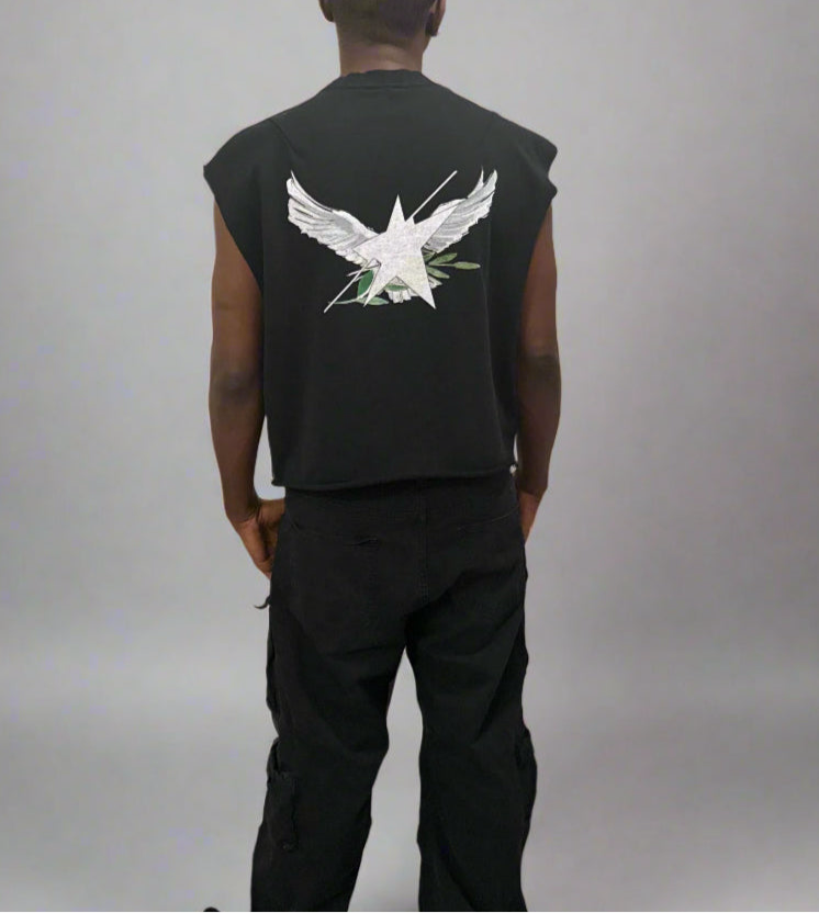 Stolo Clothing Co Birdies Minimalistic French Terry Boxy Tank Top Tee
