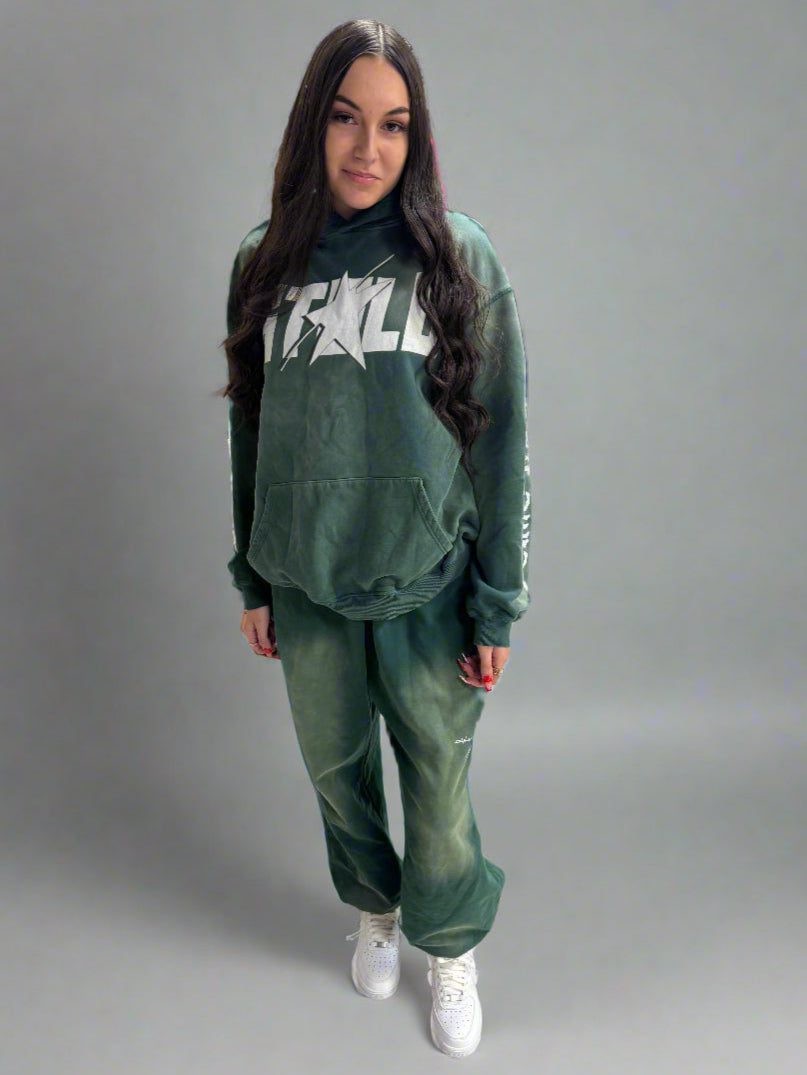 Stolo Clothing Co STARCHILD x World Wide Heavyweight Sun Faded Hoodie