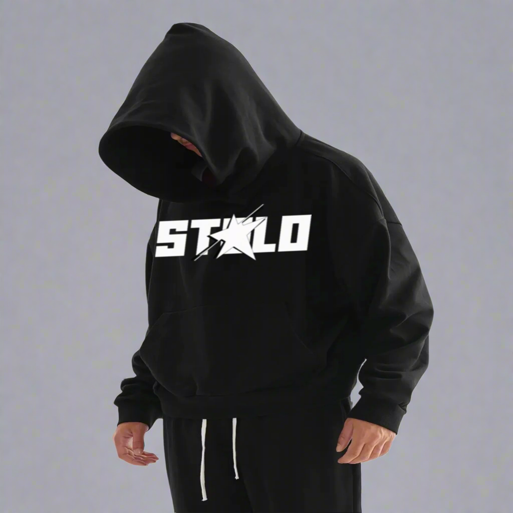 Stolo Clothing Co STARCHILD Oversized Cropped Boxy Hoodie