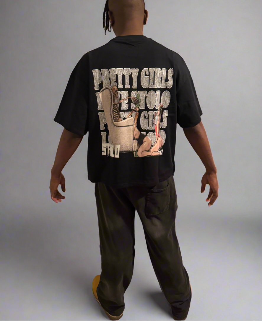 Stolo Clothing Co PRETTY GIRLS LOVE STOLO Classic Boxy Tee