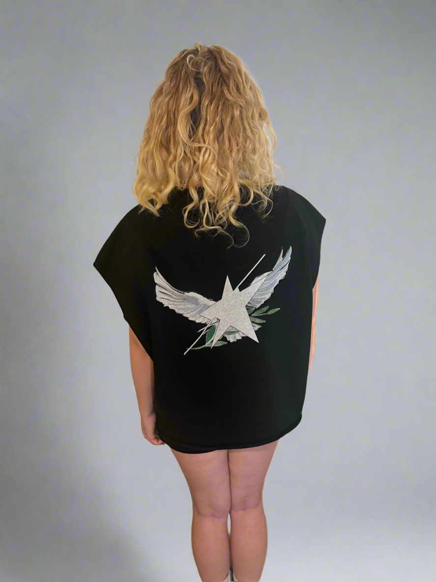 Stolo Clothing Co Birdies Minimalistic French Terry Boxy Tank Top Tee