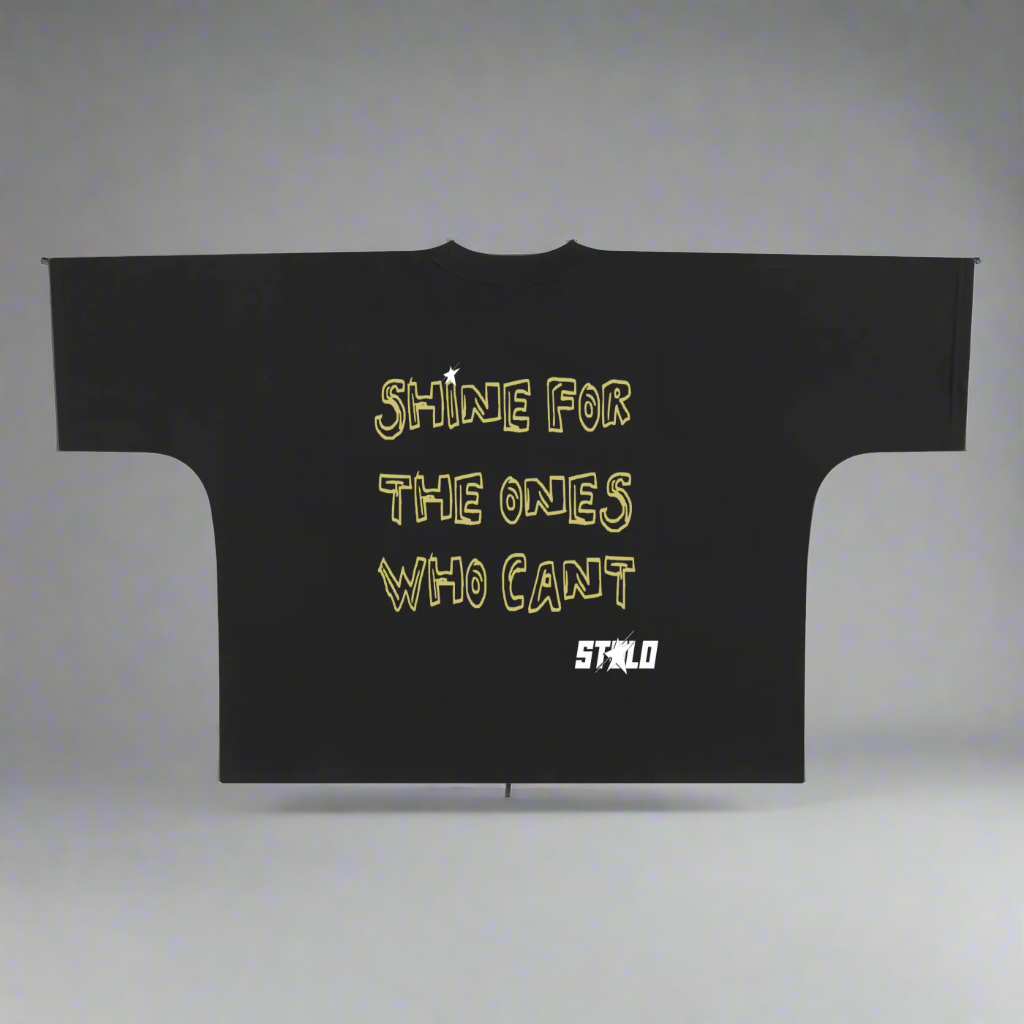Limited Edition Stolo Clothing Co STILL SHINNING Oversized Cropped Boxy Tee