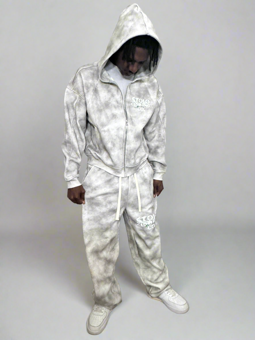 Stolo Clothing Co Birdies Dirty Washed Fleece Sweatpants