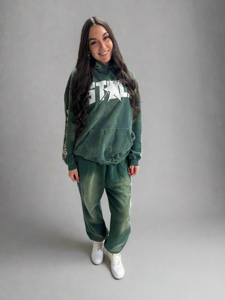 Stolo Clothing Co STARCHILD x World Wide Heavyweight Sun Faded Hoodie