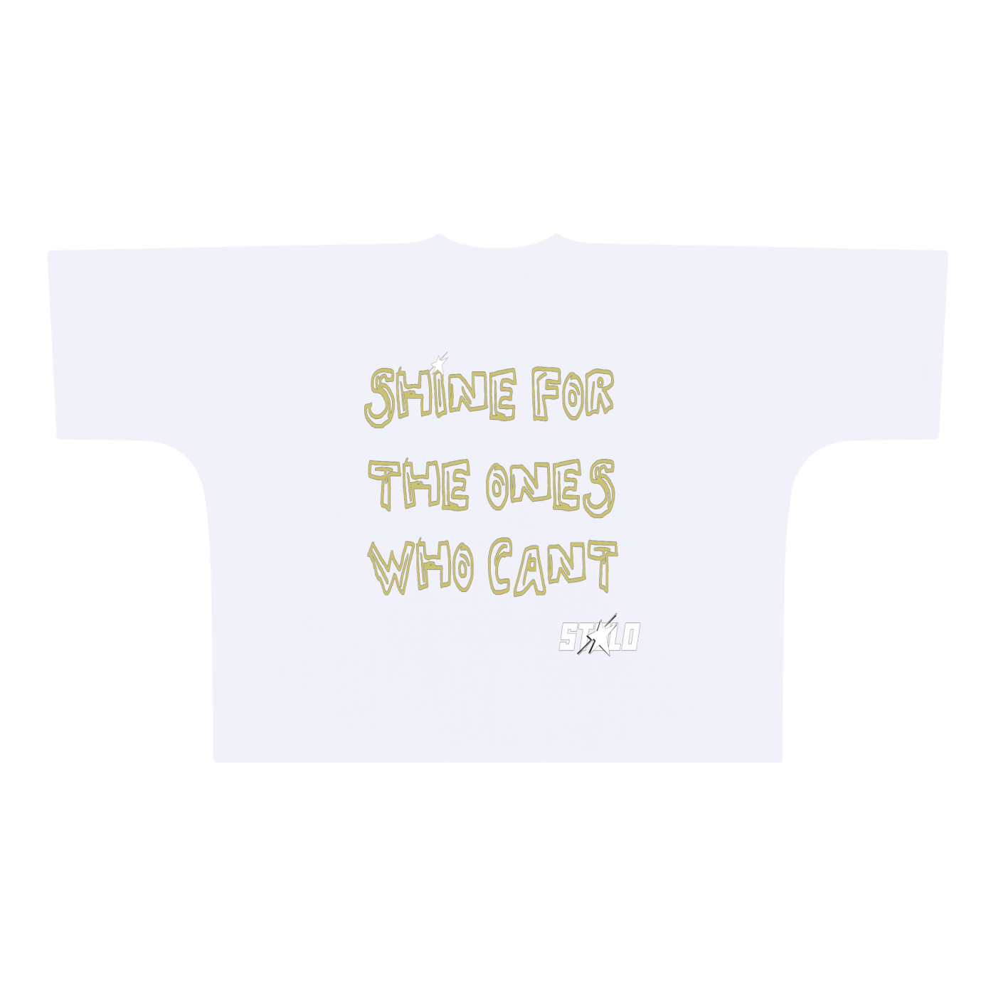 Limited Edition Stolo Clothing Co STILL SHINNING Oversized Cropped Boxy Tee