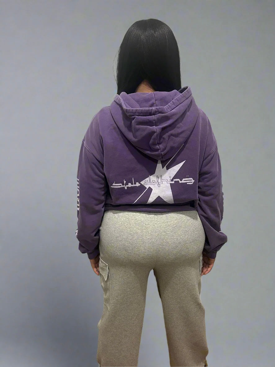 Limited Edition Stolo Clothing Co Red Head X World Wide Oversized Sun Faded Hoodie