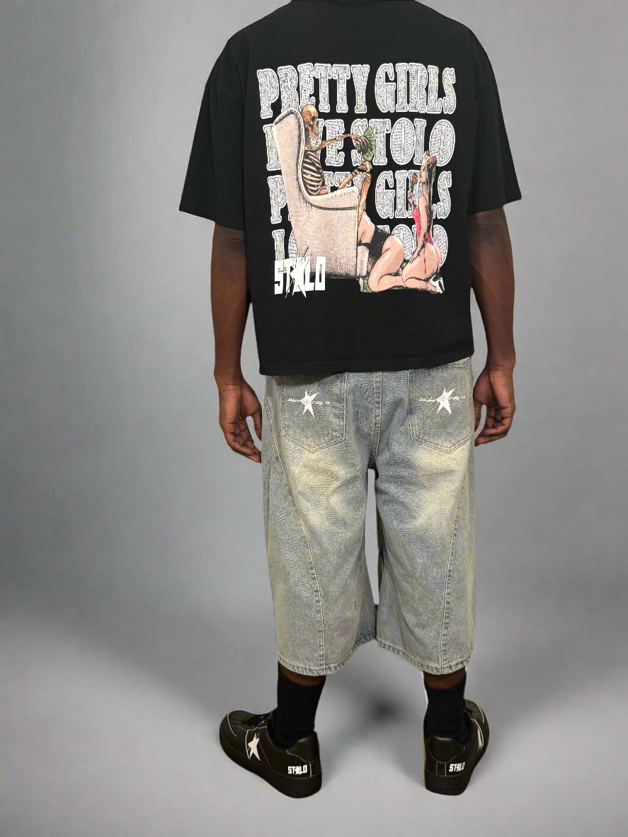 Stolo Clothing Co PRETTY GIRLS LOVE STOLO Classic Boxy Tee