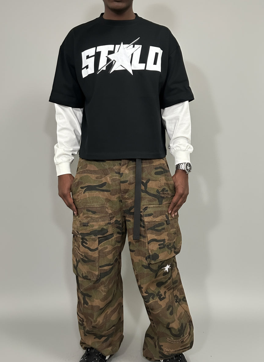 Stolo Clothing Co STARCHILD Reversed Double Layered Cotton Tee