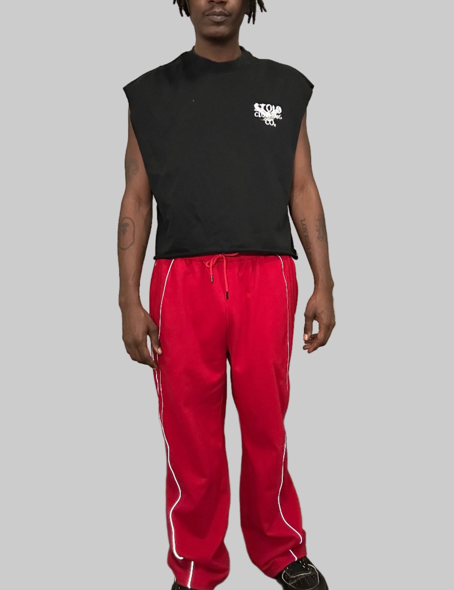 Stolo Clothing Co Birdies Minimalistic French Terry Boxy Tank Top Tee