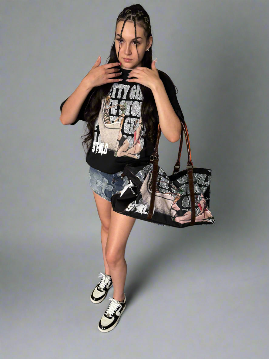 Stolo Clothing Co PRETTY GIRLS LOVE STOLO Classic Boxy Tee