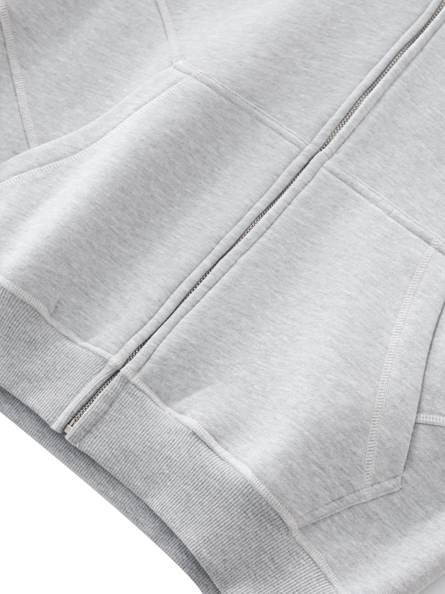 Stolo Clothing Co STARCHILD Stitched Boxy Fleece Zip Hoodie