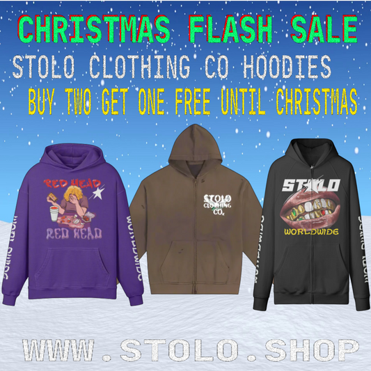 CHRISTMAS FLASH SALE: HOODIES BUY 2 GET 1 FREE