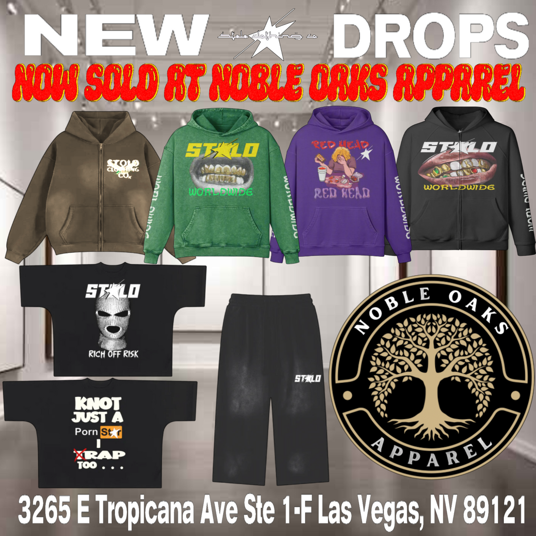 Stolo Clothing Co Is Now Available At Noble Oaks Apparel | LAS VEGAS