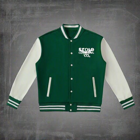 Elevate Your Style with Stolo Clothing Co's Birdies Fleece Varsity Jackets