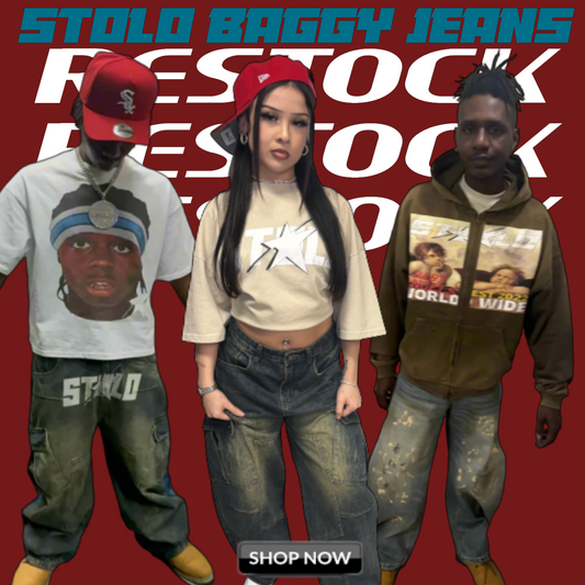 Discover the Comfort and Style of STOLO Clothing Co Baggy Jeans