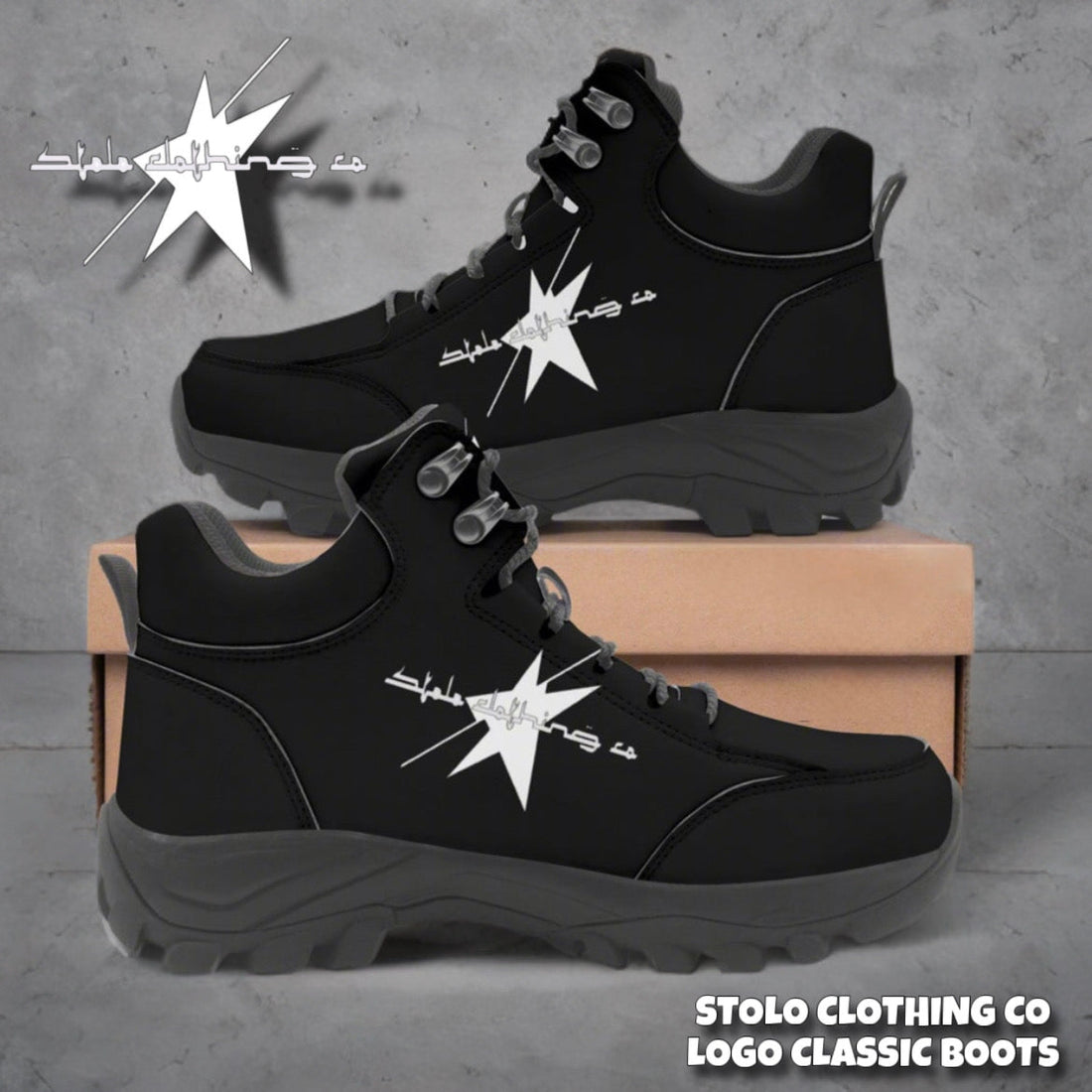 Elevate Your Style with STOLO Clothing Co. Logo Boots: The Ultimate Streetwear Accessory