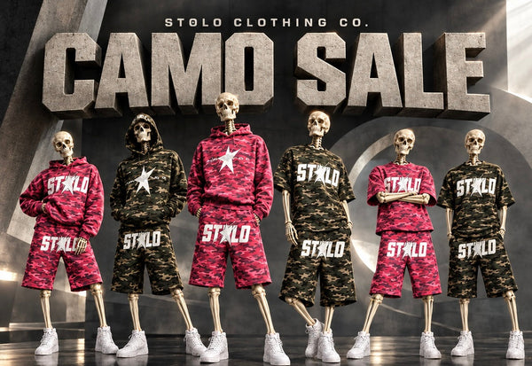 2 For 100 Camo Set and 2 For 200 Camo Hoodie Sale