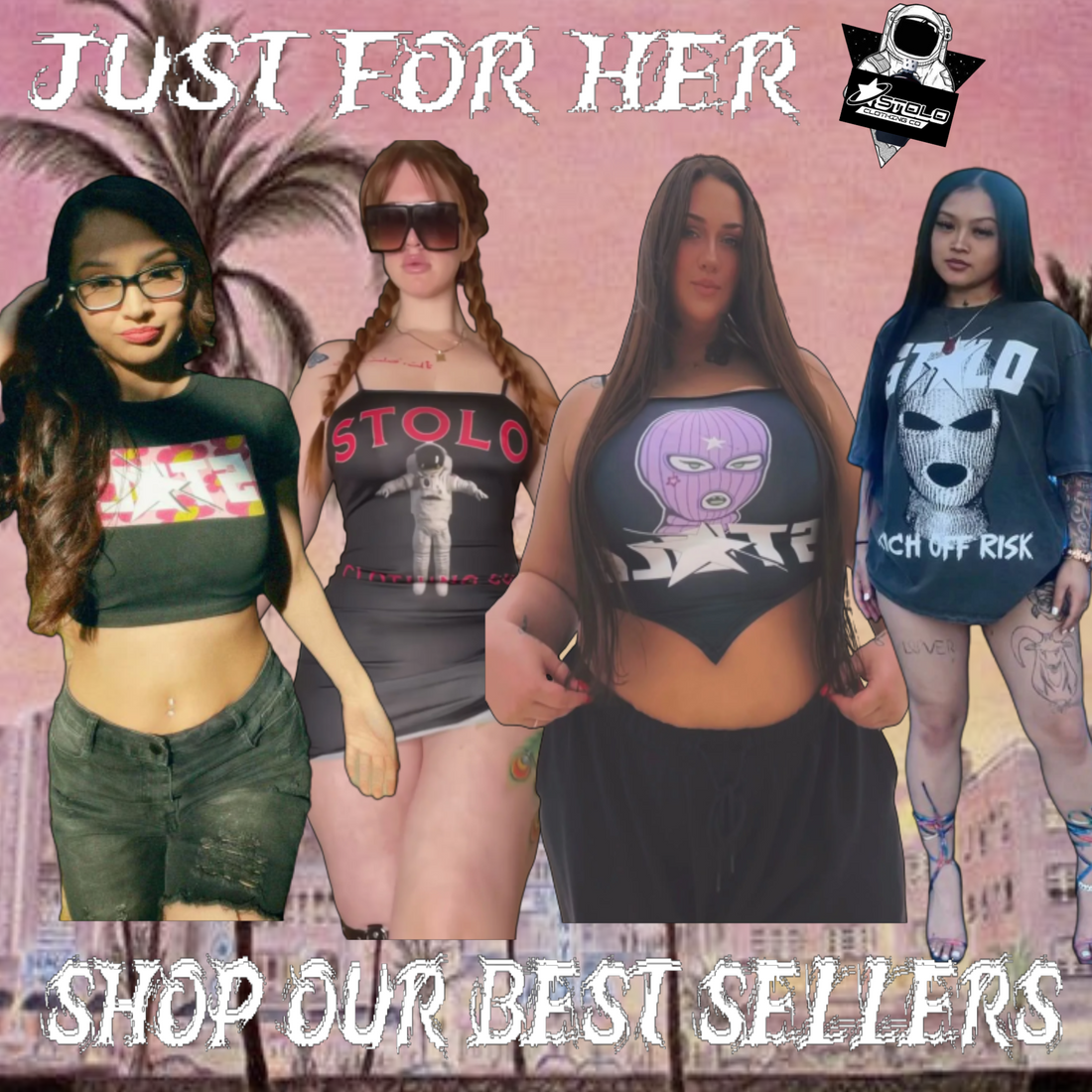 Just For Her ! Stolo Clothing Co Women's Collection Is Now Trending.