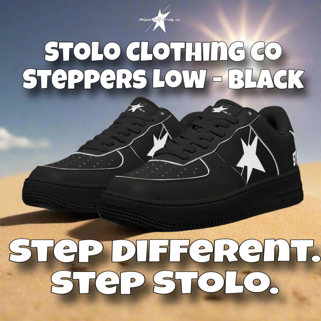 STEP DIFFRENT. STEP STOLO.