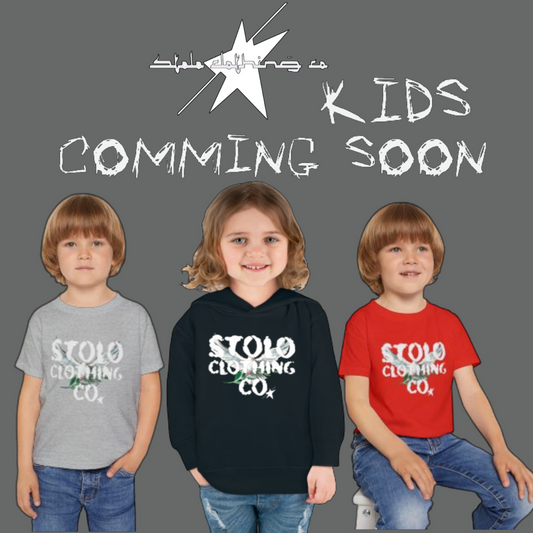 Stolo Clothing Co Kids Comming Soon !