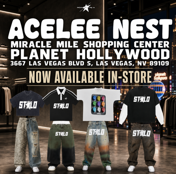Stolo Clothing Co Now Sold At Planet Hollywood's, Ace Lee Nest