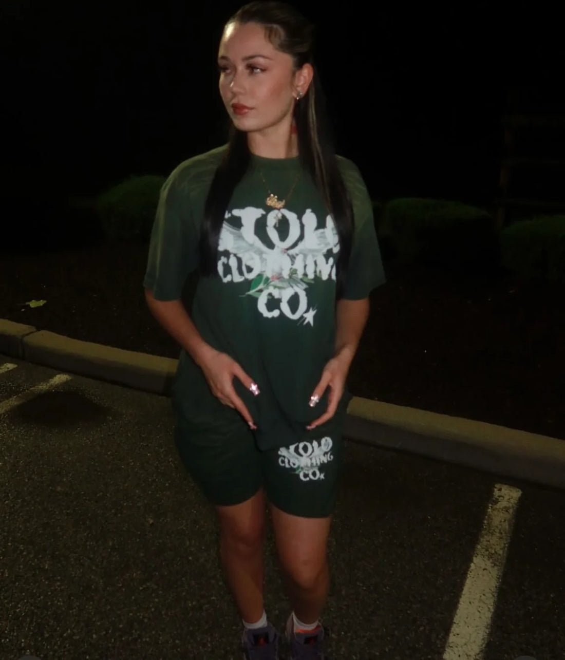 @leedeidbetta Rocking Stolo Clothing Co Birdies Tiger Stripped Set