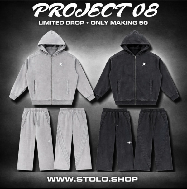 PROJECT 08 LIMITED DROP: The Ultimate Guide to Stolo Clothing Co's Most Exclusive Release