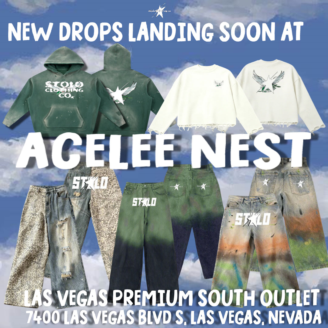 Get The Latest Stolo Drops At ACELEE NEST In Las Vegas Premium South Outlet