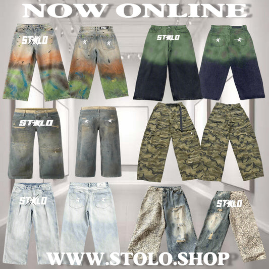 NEW STOLO BAGGY JEANS JUST DROPPED