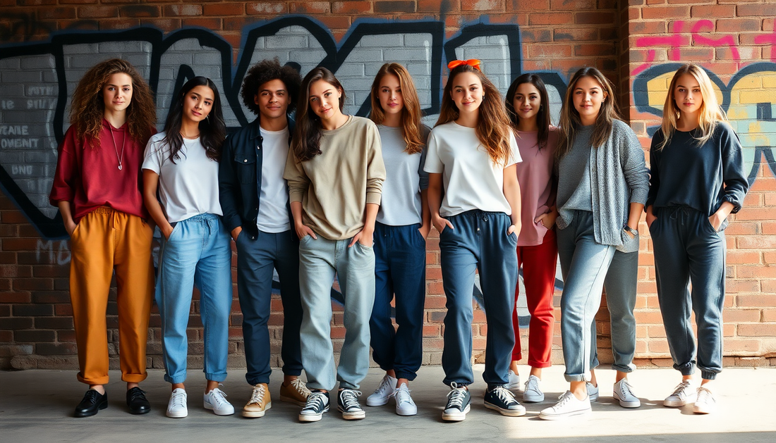 Embrace the Comfort and Style of Baggy Jeans and Joggers