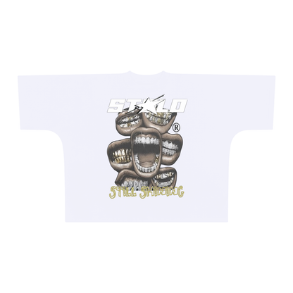 Limited Edition Stolo Clothing Co STILL SHINNING Oversized Cropped Boxy Tee