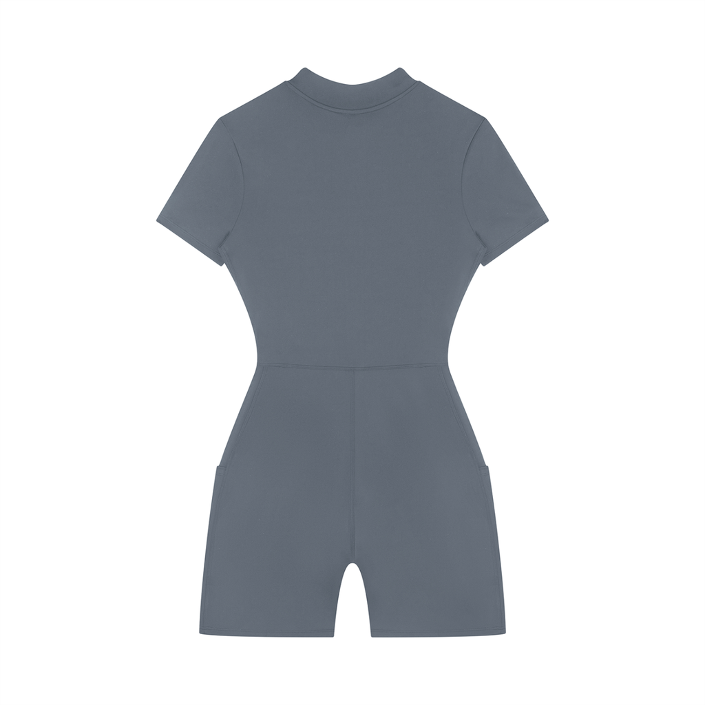 Stolo Clothing Co REBORN Quarter-Zip Short Sleeve Romper