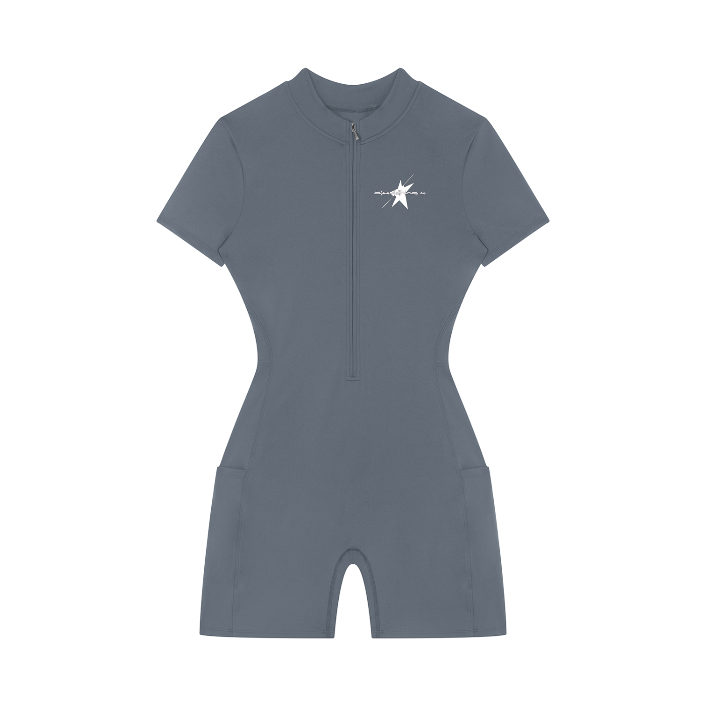 Stolo Clothing Co REBORN Quarter-Zip Short Sleeve Romper