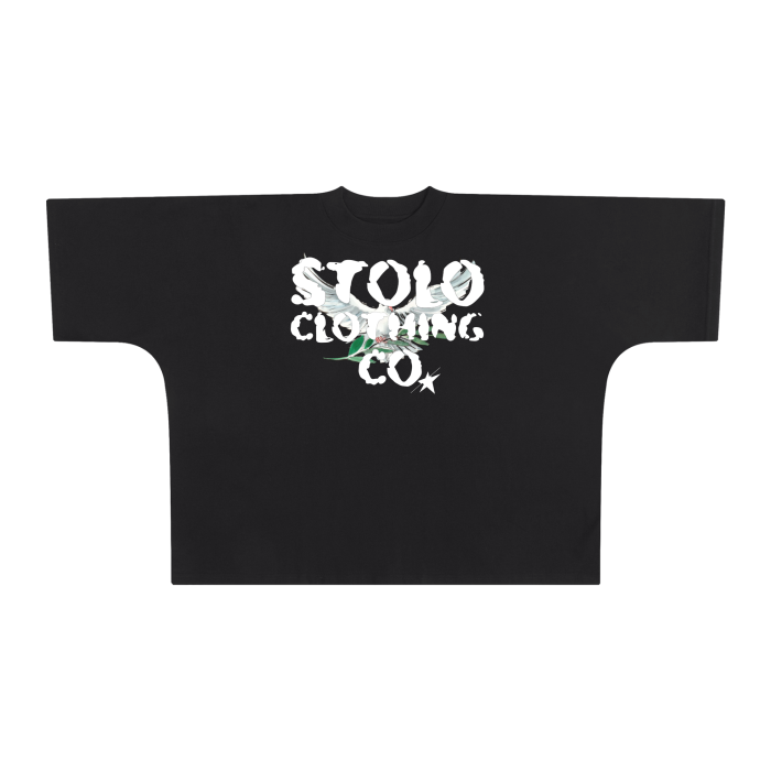 Limited Edition Stolo Clothing Co Birdies Oversize Boxy Crop Tee