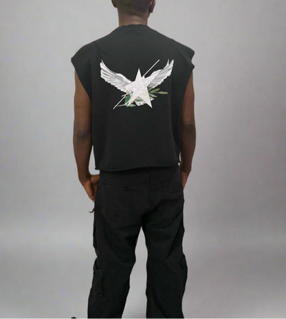 Stolo Clothing Co Birdies Minimalistic French Terry Boxy Tank Top Tee
