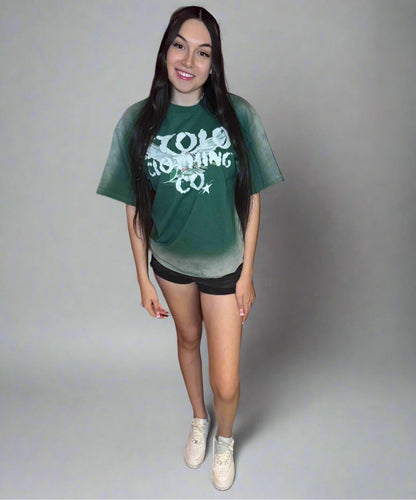 Limited Edition Stolo Clothing Co Birdies Monkey Washed Ice Drop Shoulder Tee
