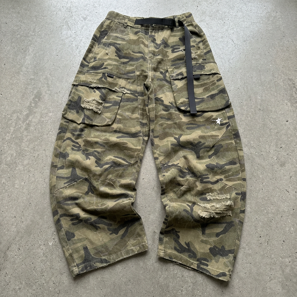 11 Camouflage Cargo Pants floor preview