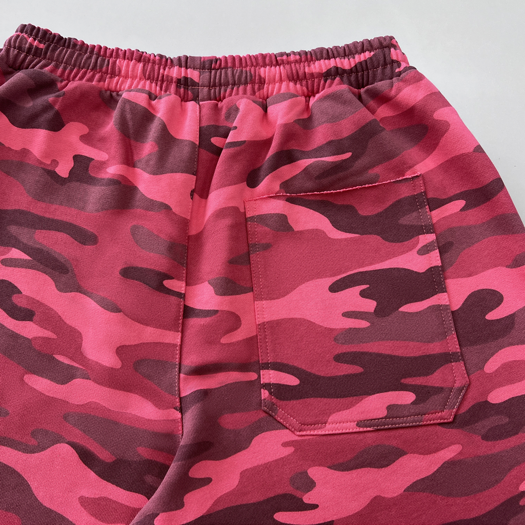 Stolo Clothing Co STARCHILD ROSE CAMO French Terry Heavyweight Shorts (420 GSM)