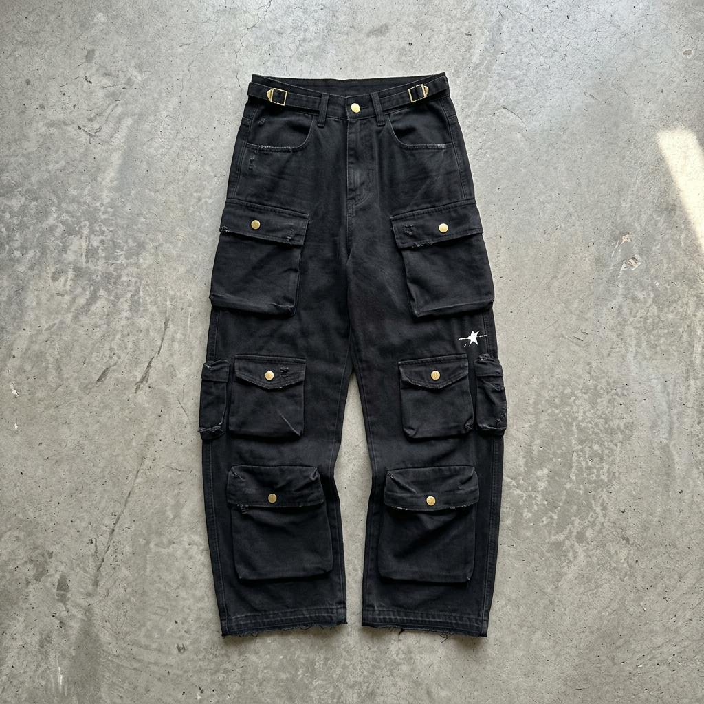 12 pocket cargo pants redo