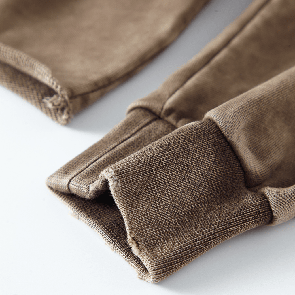 Stolo Clothing Co Birdies Washed Raw-Edge Cropped Heavyweight Tee