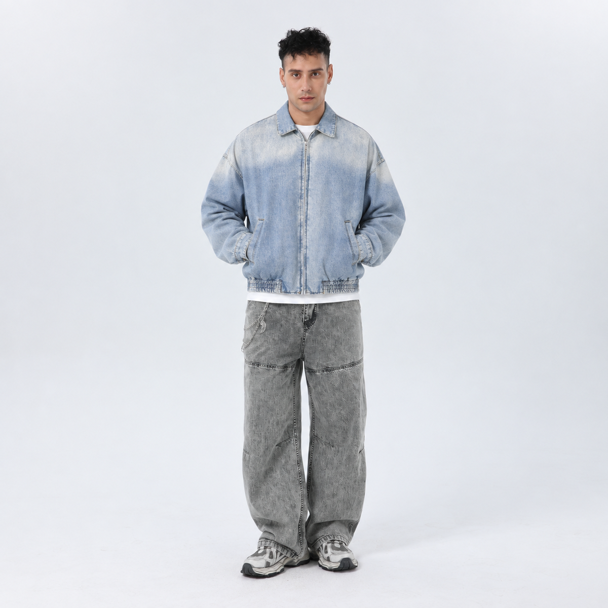Stolo Clothing Co STARCHILD Vintage Washed Denim Jean Jacket（320GSM）