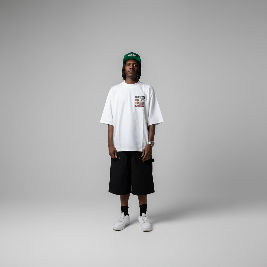 Stolo Clothing Co STOLO SKATE Oversized Boxy Tee (300GSM)