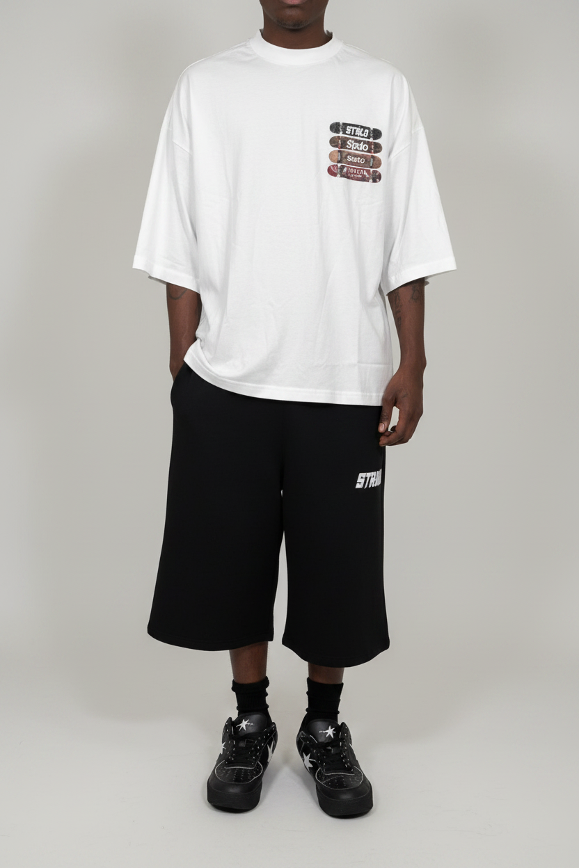Stolo Clothing Co STOLO SKATE Oversized Drop Shoulder Tee