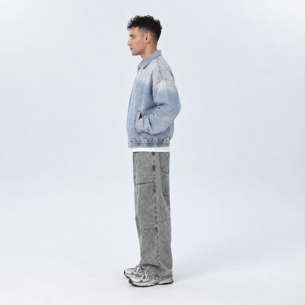 Stolo Clothing Co STARCHILD Vintage Washed Denim Jean Jacket（320GSM）