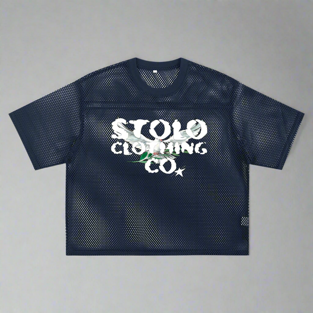 Stolo Clothing Co Birdies Overized Boxy Jersey Tee
