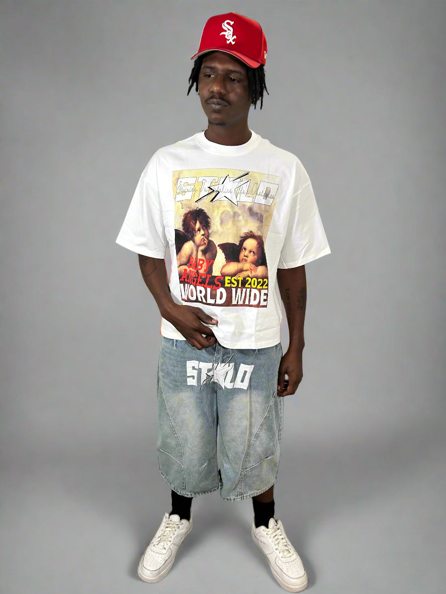 Stolo Clothing Co Baby Angels Classic Boxy Tee