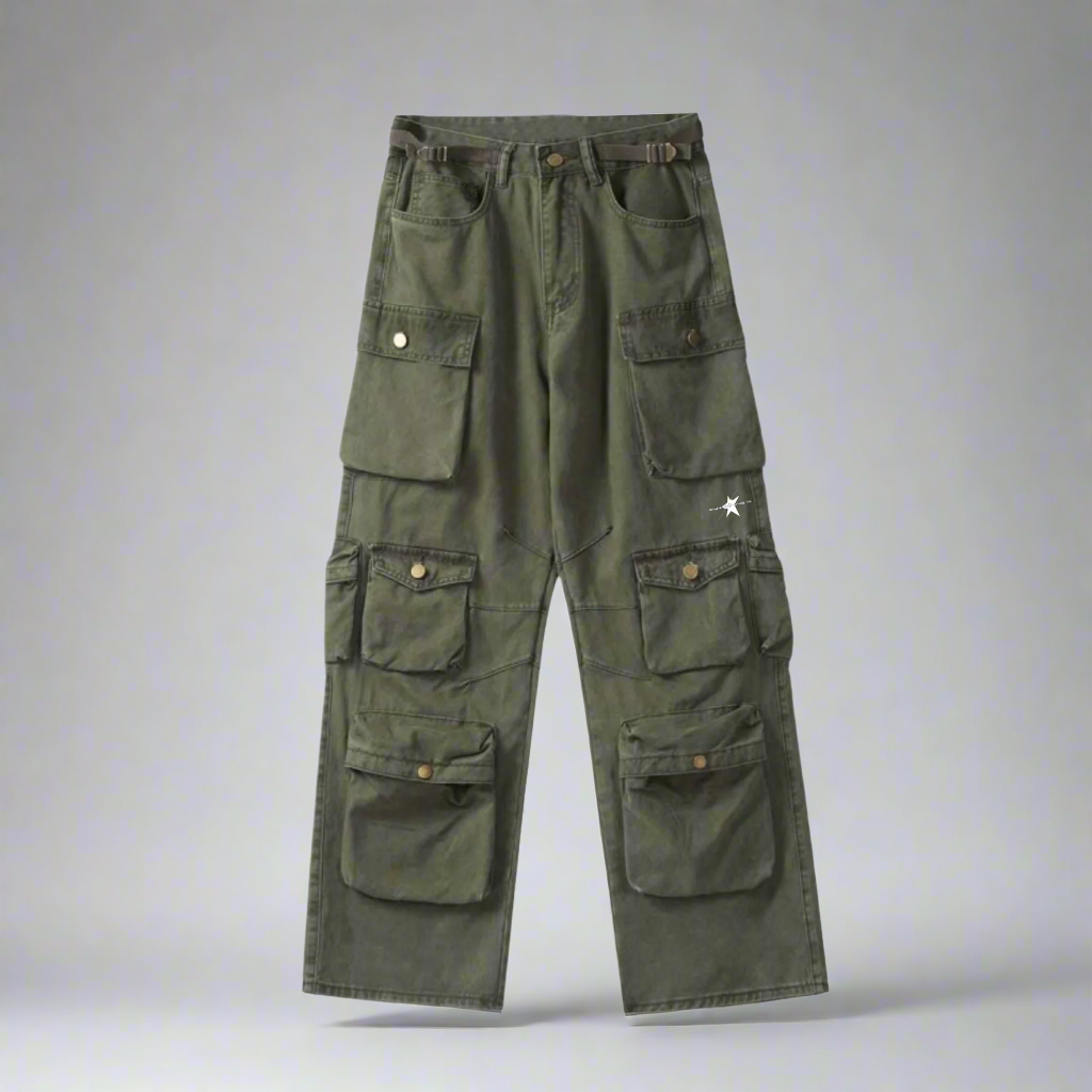 Stolo Clothing Co Essentials Vintage Washed Unisex Cargo Pants