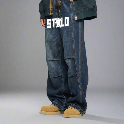 Limited Edition Stolo Clothing Co STARCHILD Tailored Straight-Leg Vintage Jeans