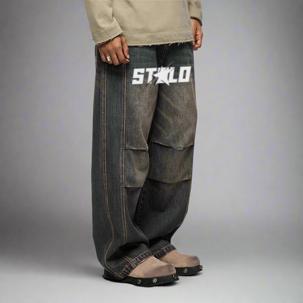 Limited Edition Stolo Clothing Co STARCHILD Tailored Straight-Leg Vintage Jeans